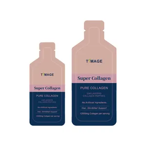 OEM sbiancamento della pelle schiarente Anti-invecchiamento capsule di collagene marino Detox liquido orale sbiancante bevanda
