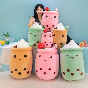 Nouveauté très populaire : Jouets en peluche Kawaii Boba, oreiller thé au lait, jouet en peluche Boba Perle pour enfants - Product Image 3