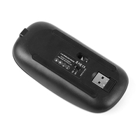 Oempromo Souris sans fil rechargeable 2.4GHz avec logo personnalisé pour cadeaux promotionnels et professionnels