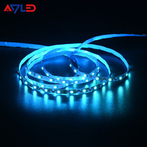 Bande LED intelligente SMD3535 SK6812 intégrée, pleine couleur, adressable, 6 mm RGBIC Zigzag 60 LED/m DC12V pour enseignes lumineuses - Product Image 2