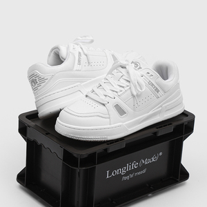 Baskets blanches <span class=keywords><strong>Chaussures</strong></span> Vente en gros Fabricant chinois Personnalisé Designer Logo Marque Mode Grosses Baskets Pour Hommes Femmes <span class=keywords><strong>Chaussures</strong></span> De Luxe - Product Image 2