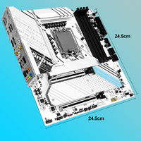 JGINYUE Z790M Snow Dream DDR4 carte mère PC de jeu de bureau prend en charge les processeurs de plate-forme Intel 12e/13e génération LGA1700