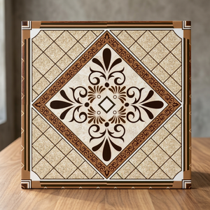 Serie digital de azulejos cerámicos rústicos 3D de gran venta, 300x300mm, antideslizantes, diseño para suelos de baño, azulejos para interiores y exteriores. - Product Image 3