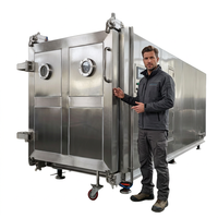 Vriesdroogmachine SUS304 materiaal 380V/220V voor fruit- en groenteverwerking met levenslange garantie