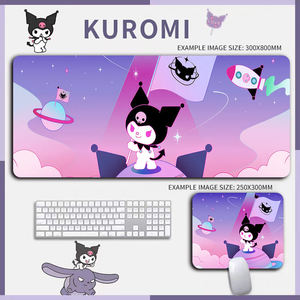 Tapis de souris de <span class=keywords><strong>jeu</strong></span> ergonomique écologique Kulomi de dessin animé avec repose-poignet, impression par sublimation, personnalisable, épaisseur en gros - Product Image 2
