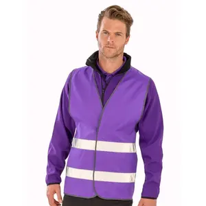 Gilet de sécurité haute visibilité Core Enhance, vêtements de travail sur mesure - Product Image 4