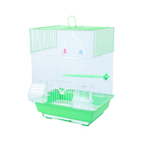 Cages à oiseaux de haute qualité en gros, en fil de fer pliable, fantaisie, pour perroquets, cages de reproduction pour oiseaux, cages à oiseaux à vendre
