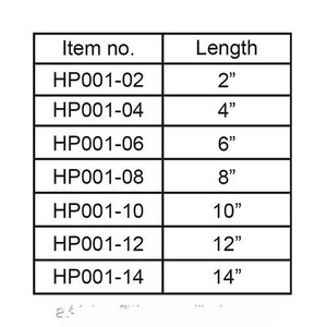 Gancho de Panel de Rejilla Ajustable en Altura, Cromado y de Zinc, para Exhibición de Ropa - Product Image 4