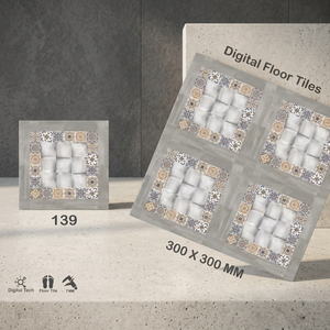 Carreaux de sol en céramique rustiques antidérapants Vistaar 12x12 pouces, finition mate et brillante pour revêtements de sol intérieurs - Product Image 4
