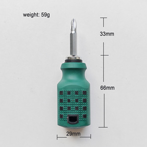 Vanadium Steel Dual Head Screwdriver PH2SL6 66mm Magnetic For Home Use - Product Image 1