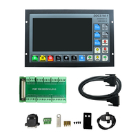 Controlador de Movimiento CNC Independiente de 4 Ejes DDCS-V4.1 con Pantalla TFT de 7 Pulgadas ARM9/FPGA, Soporte USB G-Code para Tornos y Centros de Torneado