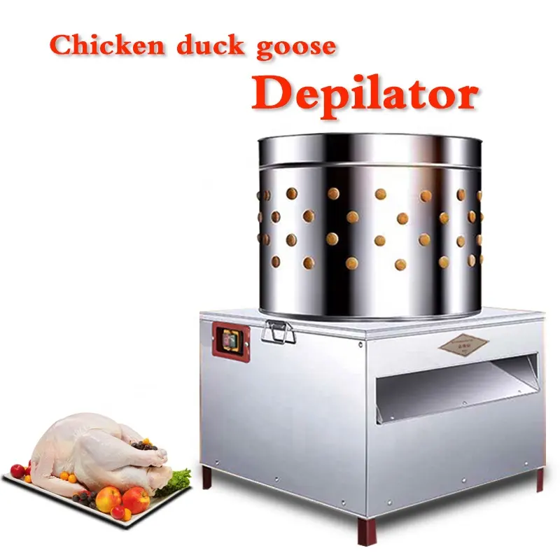 전기 가금류 플러커 치킨 오리 거위 닭 깃털 제거 기계 Maquina de depilacion de aves de 목장