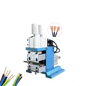 Machine à dénuder pneumatique Sinrad SR-3F AC 110V/220V, semi-automatique, petite, verticale et horizontale, pour dénuder et tordre les fils - Product Image 1