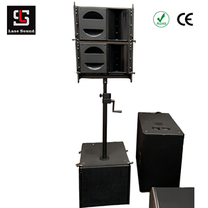 Système audio professionnel V110, enceinte passive Line Array simple de <span class=keywords><strong>10</strong></span> pouces, 600W de puissance de crête, pour événements en plein air et spectacles sur scène - Product Image 1