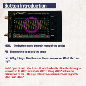 NanoVNA 2026 Nuevo Analizador de Antena Portátil S11 S21, Analizador de Redes VNA6, Analizador de Redes Vectoriales de 1M-6.3GHz - Product Image 4