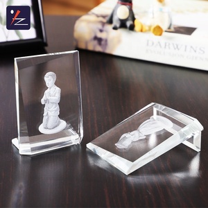 Verre personnalisé gravé au laser 3D, en verre blanc gravé avec <span class=keywords><strong>image</strong></span> dans la maison, 5 unités - Product Image 5