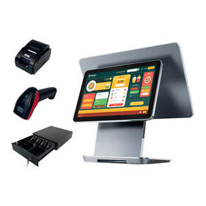 15.6 inch siêu mỏng nhôm thiết bị đầu cuối POS Windows màn hình cảm ứng tất cả-trong-một tiền mặt đăng ký - Product Image 1