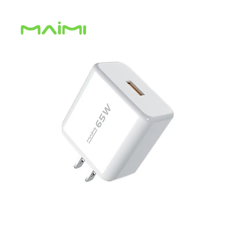 Maimi C76 מהיר מטען תמיכה 65W מהיר טעינה פרוטוקול USB מטען קיר מתאם עבור HUAWEI OPPO Mi