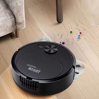 Alat Pembersih Vakum Pengisian Daya USB Robot Penyapu Mesin Pel Rambut Hewan Peliharaan Lantai Keras Karpet Rumah Peralatan Pembersih Penyedot Debu Pintar