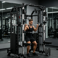 Machine Smith de musculation multifonctionnelle pour salle de sport intérieure, avec logo personnalisé, haute qualité, en promotion
