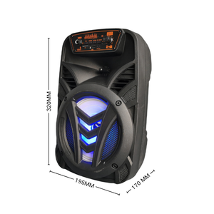 Xách Tay 6.5-Inch BT-6105 Di Động Microphone Bass Loa Đầy Màu Sắc Loa Karaoke Cho Các Hoạt Động Ngoài Trời - Product Image 5