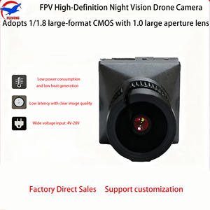 โมดูลกล้องอนาล็อก LLGCAM 1500TVL เซ็นเซอร์ 1/1.8 นิ้ว 125 °   มุมมองกว้างพิเศษ Super WDR HDR 0.001Lux รองรับแสงน้อย PAL NTSC สลับได้ - Product Image 4