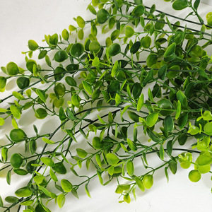 Kengyi Artificial Eucalyptus Vine Green <b>Leaves</b> <b>Wall</b> Hanging Indoor <b>Decor</b> Wedding Decoration 45-Mesh Rattan Plant - Product Image 4