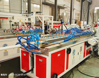 Machine de chemin de câbles en PVC, ligne d'extrusion de conduits de câbles en PVC, ligne de production de creux de câbles en PVC