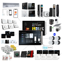 JUNSHUO 10,1 pulgadas Smart Home Panel de Control Android WiFi Compatible Smart Life App para la automatización del hogar UE/EE. UU./Pared estándar asiática