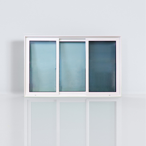 Fenêtre coulissante HOFFEN PLUS en PVC 180x110 blanche avec vitrage en filet, insonorisée, étanche et isolante thermiquement - Product Image 2