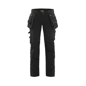 BLAKLADER - 719816449900D20 Pantalones artesanos elásticos de 4 vías para mujer Black - EAN 7330509729366 WORK PANTALONES CARGO WORK PANTALONES - Product Image 1