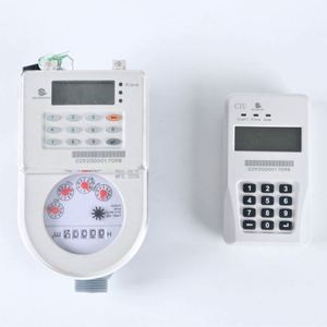 Medidor de Agua Inteligente <span class=keywords><strong>Prepago</strong></span>/Postpago Conmutable STS con Teclado de Token CIU y <span class=keywords><strong>Recarga</strong></span> Automática Móvil - Product Image 1