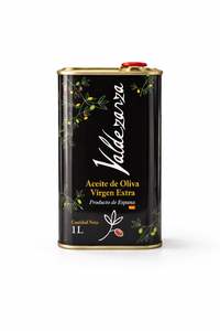Huile d'olive extra vierge biologique Valdezarza Premium 100% 1L en boîte métallique, pressée à froid, d'origine espagnole, non raffinée, huile de cuisson gourmet - Product Image 5