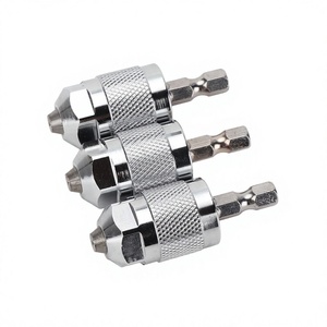 Mandrin hexagonal à 3 mâchoires ; Adaptateur <span class=keywords><strong>perceuse</strong></span>-visseuse électrique ; <span class=keywords><strong>Mini</strong></span> collet pour conversion d'outil <span class=keywords><strong>Dremel</strong></span> - Product Image 1