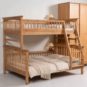 Muebles Modernos para Dormitorio Infantil, Literas Dobles con Escalera, Literas Dobles de Madera Expandibles al por Mayor - Product Image 1