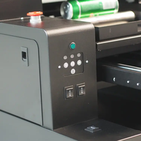 Mesin Cetak UV Digital China untuk Akrilik, Kaca, Logam, PVC, TPU, Ukuran A3, Printer UV Flatbed untuk Usaha Kecil, Dijual
