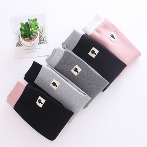 Leggings une pièce pour filles, automne et hiver 2019, broderie pour enfants, velours épais, pantalon chaud décontracté pour enfants - Product Image 6