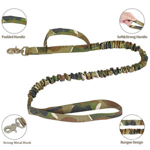 Juego de collares y correas para perros grandes tácticos para exteriores con logotipo personalizado ajustable de alta resistencia para perros - Product Image 4