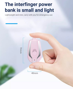 Xách tay 1500mAh-2000mAh công suất cao ngân hàng điện pin keychain Torch 3000mAh sao lưu 5V khuyến mại Cáp Mini vòng chìa khóa - Product Image 4