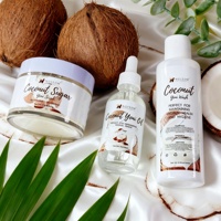 Élimination des Odeurs Intimes Noix de Coco pour Produits de Nettoyage Intime Équilibre du pH Lavage Féminin Yoni Huiles Essentielles Biologiques Vente en Gros