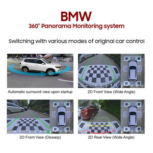 Système de caméra de voiture Hongrui LVDS 360 degrés X1 X3 X5 X7 3D AVM vue environnante enregistrement à <span class=keywords><strong>4</strong></span> voies tout en un décodeur Panorama - Product Image 5