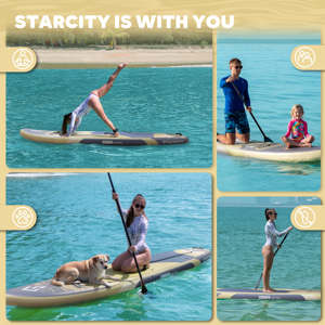 Planches de surf gonflables en gros, paddleboards 420lbs pour <span class=keywords><strong>2</strong></span> <span class=keywords><strong>personnes</strong></span>, planches de loisirs polyvalentes pour surfeurs experts, planches à ondes - Product Image 6