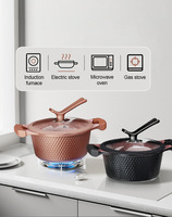 Mahkota terlaris 15 buah mantel sehat Set peralatan masak antilengket Set perlengkapan masak Premium