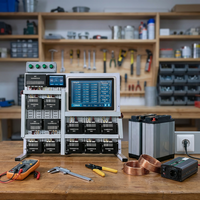 Système de gestion de batterie au lithium commercial intelligent (BMS) haute tension ECBMS 48S 96S 192V 384V 500A 1000A avec relais en cascade