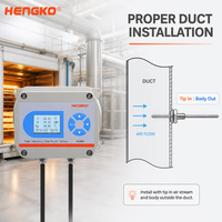 HENGKO HG808 T 200 ° Transmetteur de capteur de température et d'humidité haute température C RS485 4-20mA 0-5V 0-10V pour les processus industriels