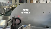 Machine d'emballage horizontale automatique pour barres céréalières et barres énergétiques, ensacheuse de type oreiller haute vitesse en acier inoxydable pour snacks