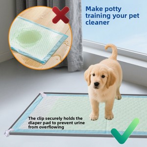 Tapis d'entraînement moderne et imperméable pour chiens et chats, tapis pipi en silicone pour animaux de compagnie, lavable, antidérapant, protection du sol, voyage souple, fournisseur d'usine OEM - Product Image 3