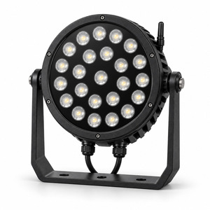 Projecteur LED 24x15W RGBW Plus Blanc Tunable IP65 DMX Sans Fil Intégré Extérieur - Product Image 2
