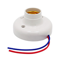 Hungso E27 Led ampoule support rond raccord prise interrupteur E27 Base suspension lampe prise pour la maison
