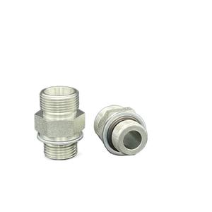 ข้อต่อท่อไฮดรอลิกแบบเบา 1CG พร้อมเกลียวอังกฤษแบบ JIC ขนาด 24 แบบเรียว พร้อมโอริงซีล - Product Image 3